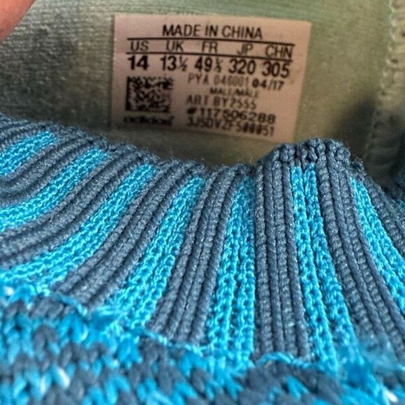 Adidas Mens Size 14 Ultra Boost Uncaged Athletic Sneakers Shoes Blue NO INSOLES main image 10